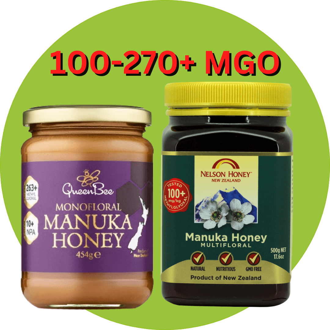 100-270+ MGO Manuka Honey