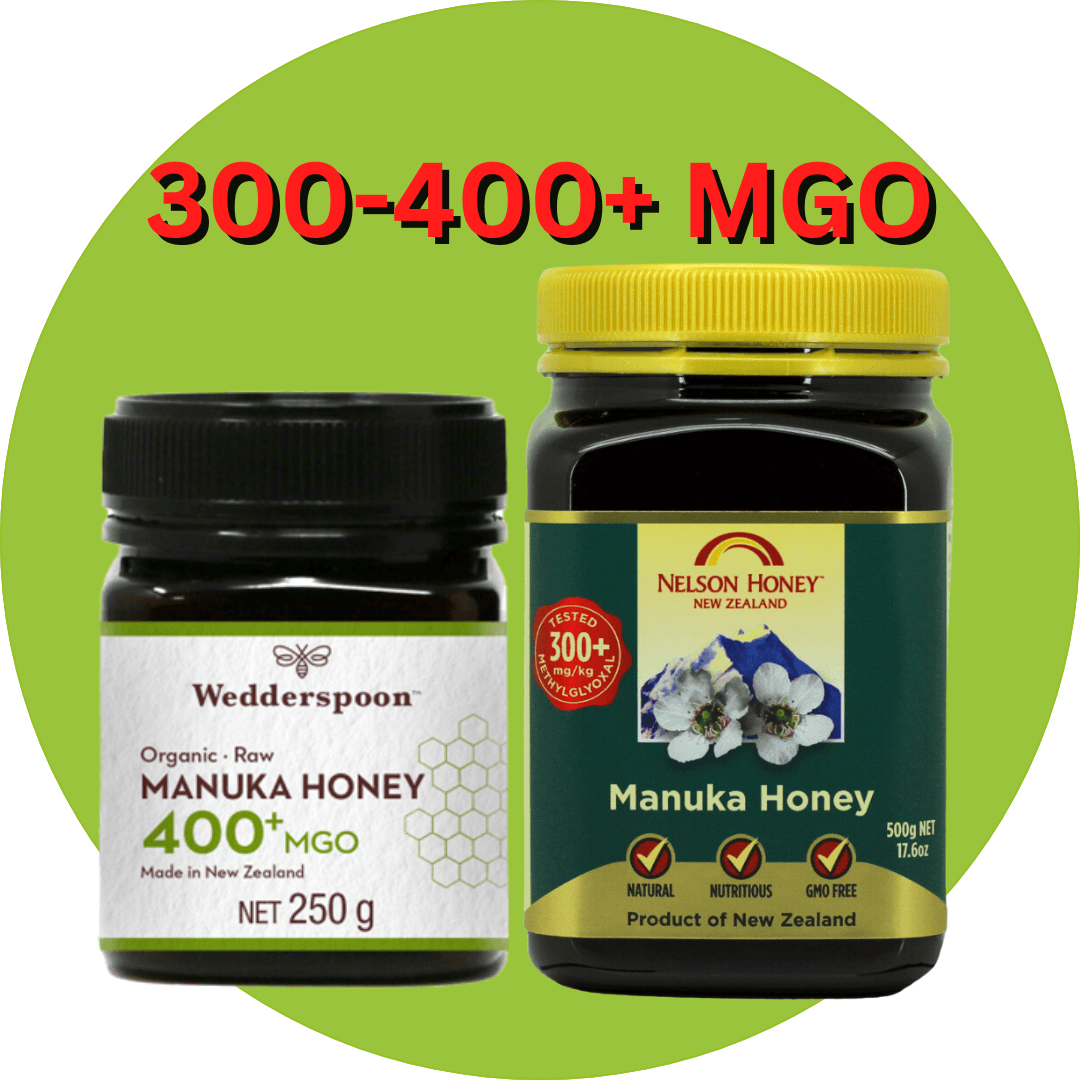 300-400+ MGO Manuka Honey