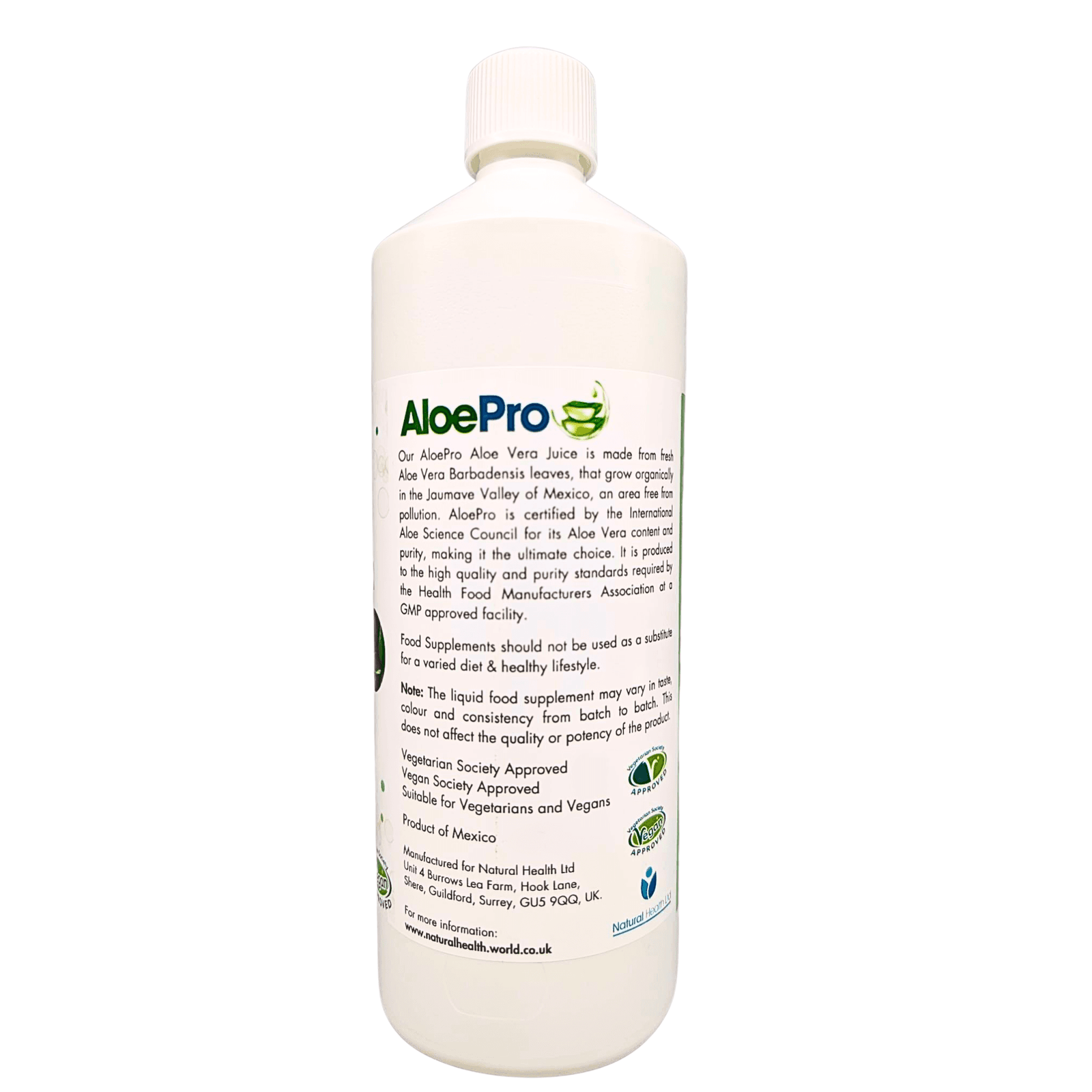 AloePro Aloe Vera Juice 1000ml
