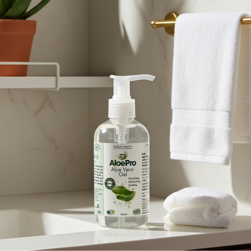 AloePro Natural Soothing Aloe Gel UK 200ml