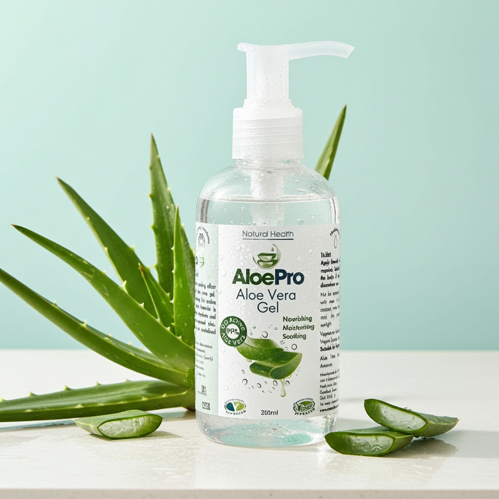 AloePro Natural Soothing Aloe Gel UK 200ml