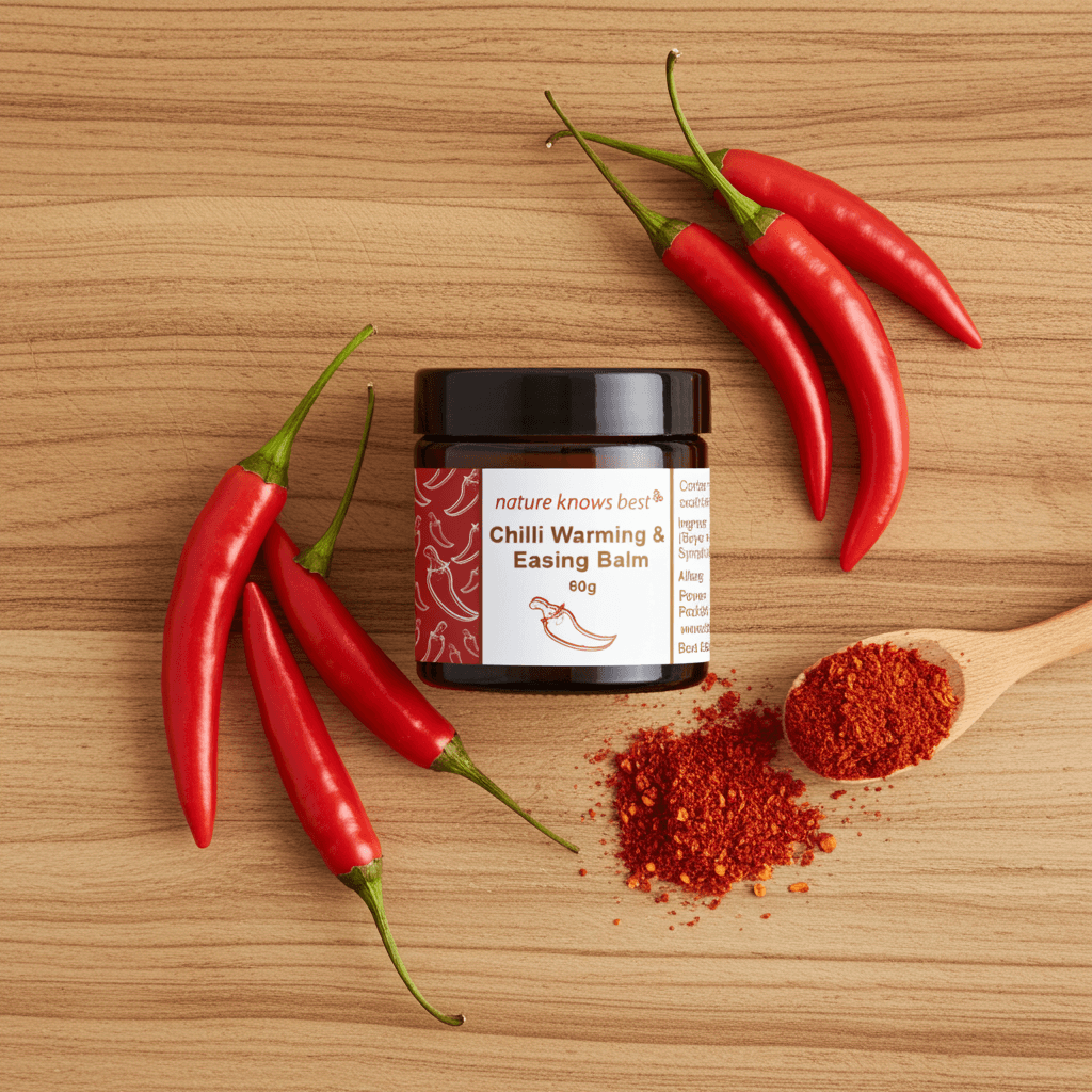 Power Health Chilli Muscle Rub Balm Warming & Easing 60g