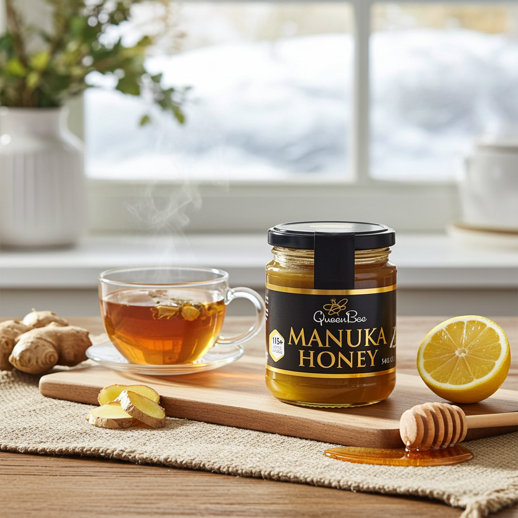 Queen Bee Manuka Honey MG115 - 2 x 340g TWIN PACK