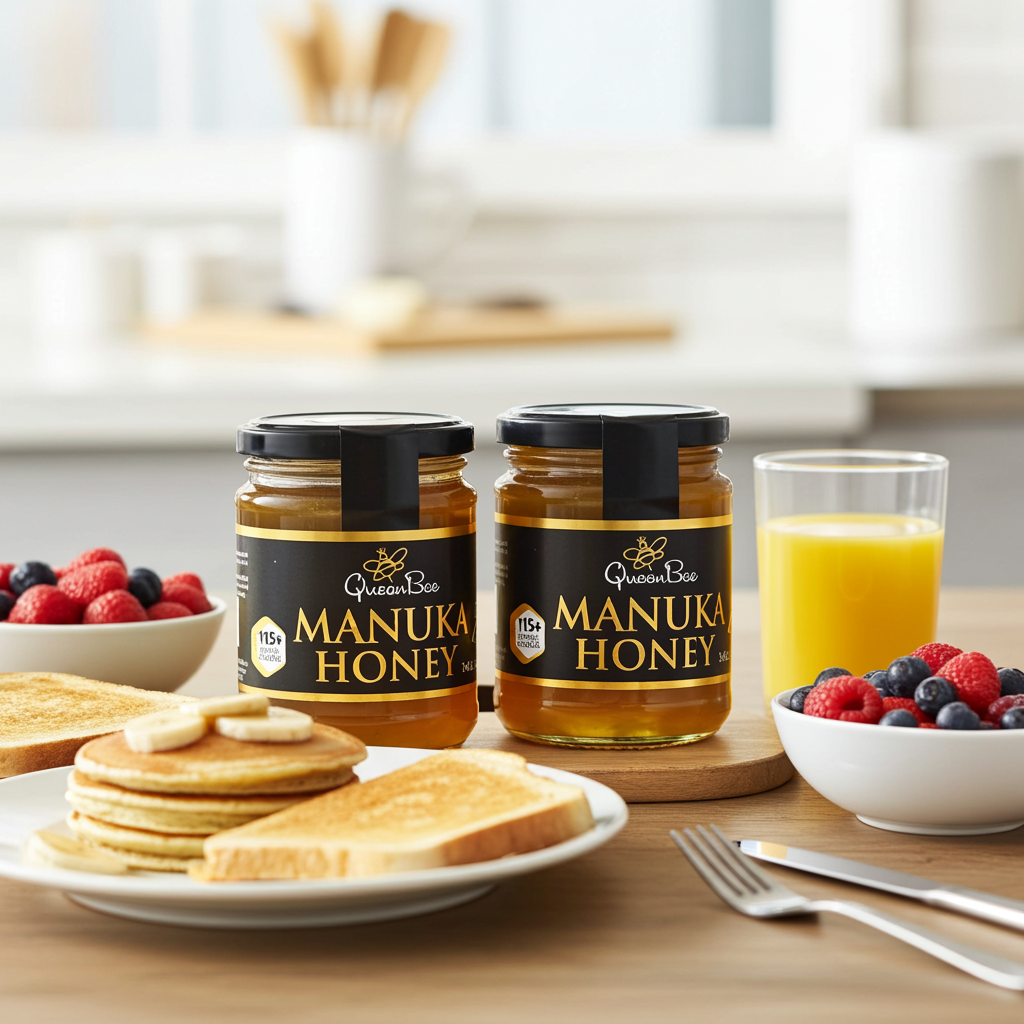 Queen Bee Manuka Honey MG115 - 2 x 340g TWIN PACK