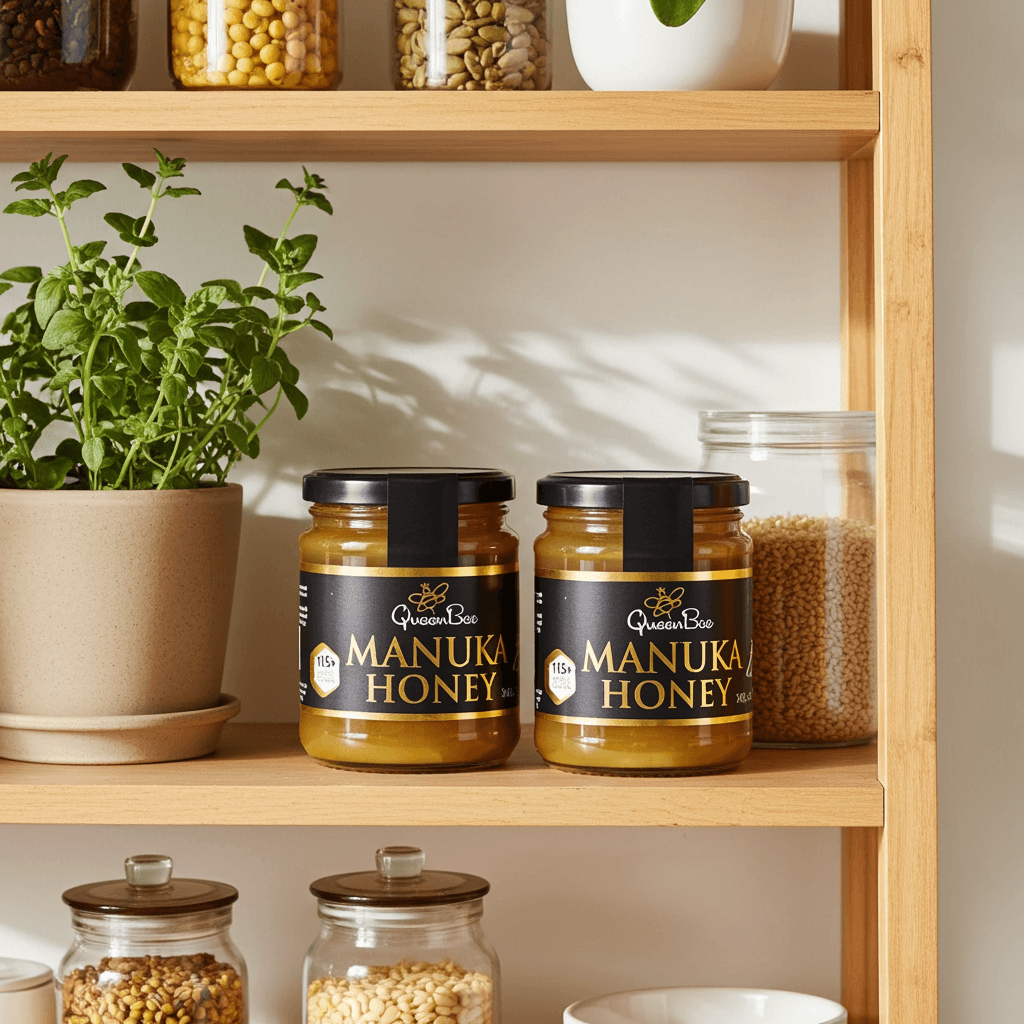 Queen Bee Manuka Honey MG115 - 2 x 340g TWIN PACK