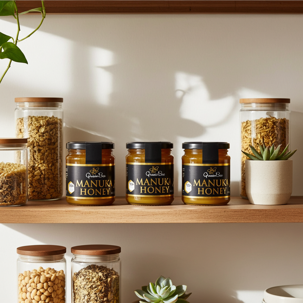 Queen Bee Manuka Honey MG115 - 340g Triple Pack