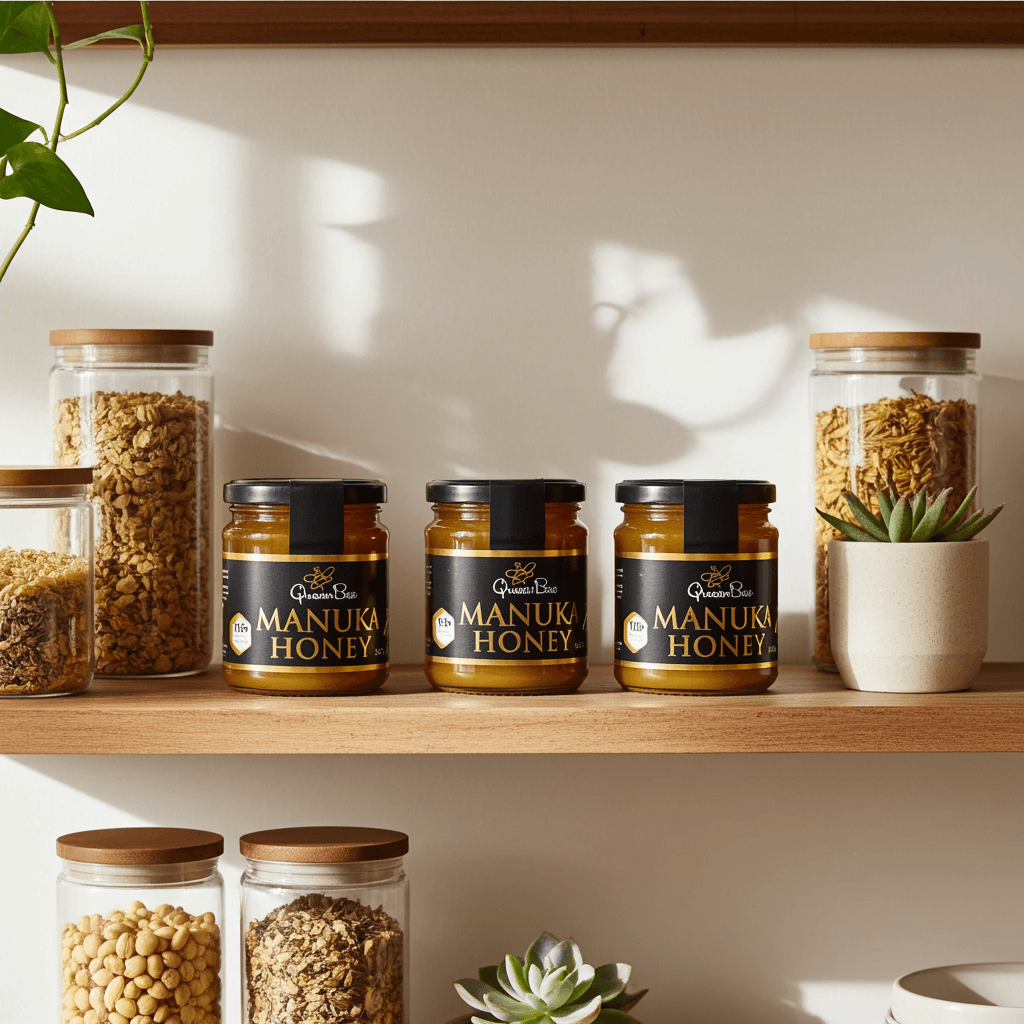 Queen Bee Manuka Honey MG115 - 340g Triple Pack