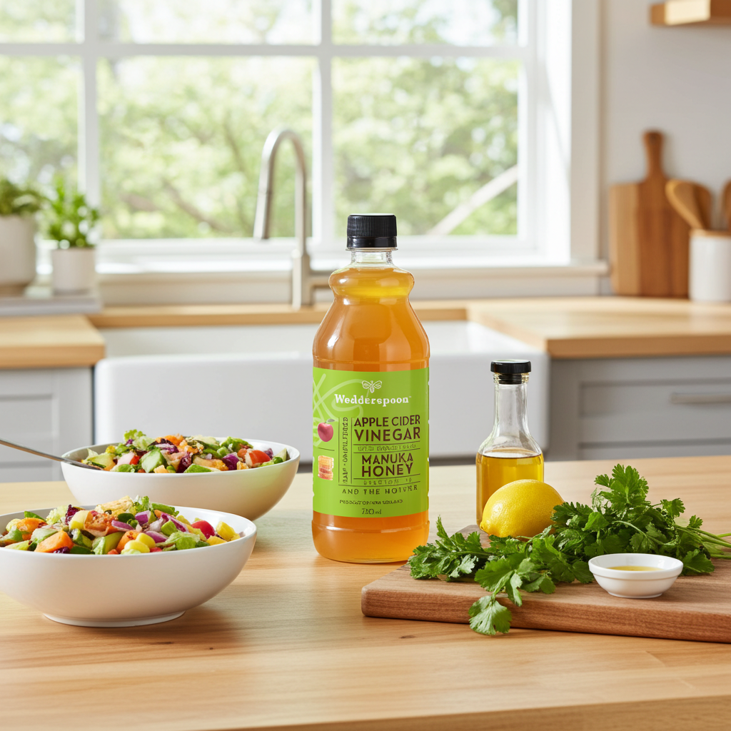 Wedderspoon Apple Cider Vinegar with Manuka Honey 750ml