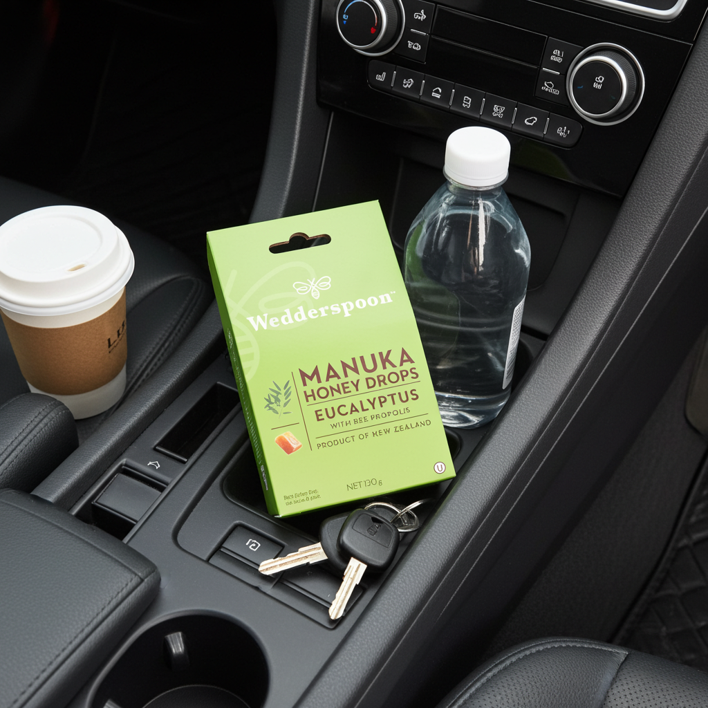 Wedderspoon Manuka Honey Drops Eucalyptus Drops