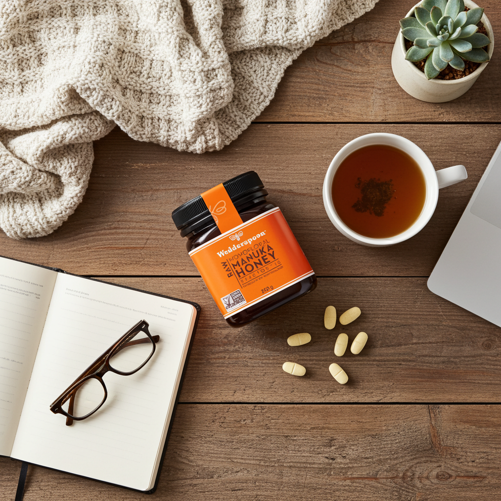 Wedderspoon RAW Manuka Honey KFactor 16+ 250g