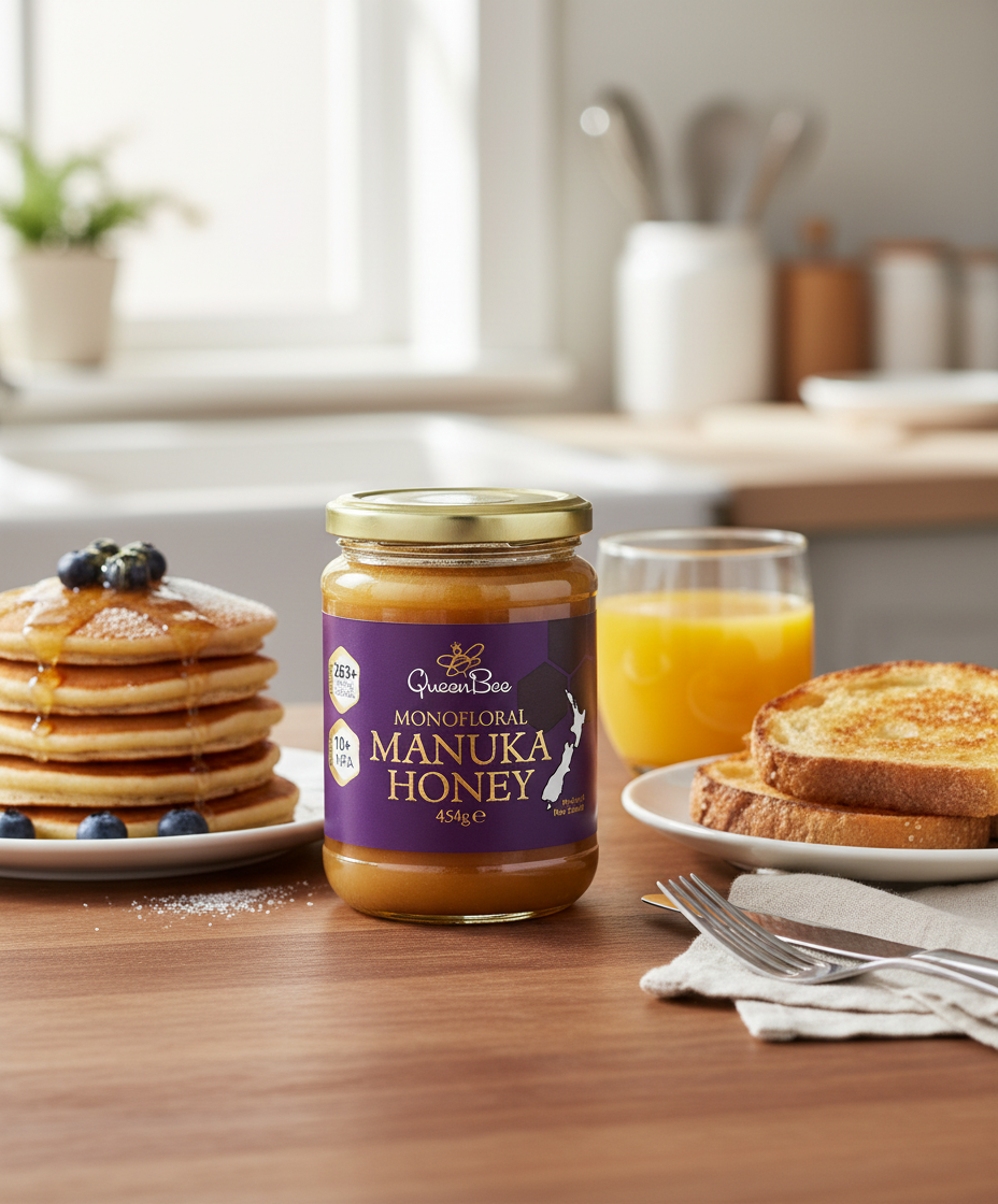 Queen Bee Manuka Honey MG263 - 454g