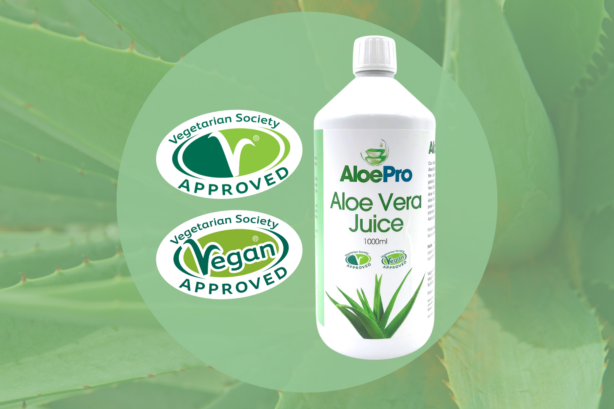 Vegetarian Society-Approved: The Assurance of Quality in AloePro