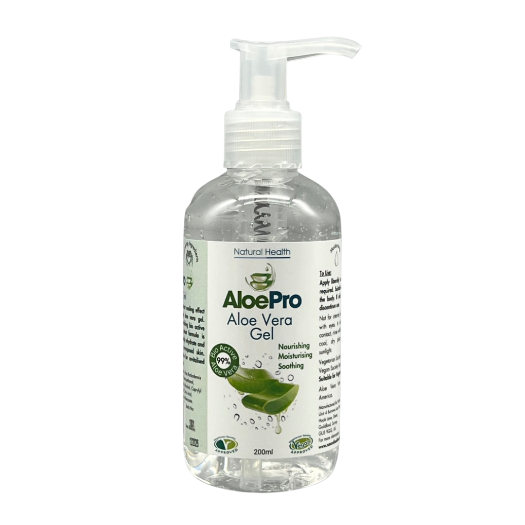 AloePro Aloe Vera Gel 200ml - Triple Pack
