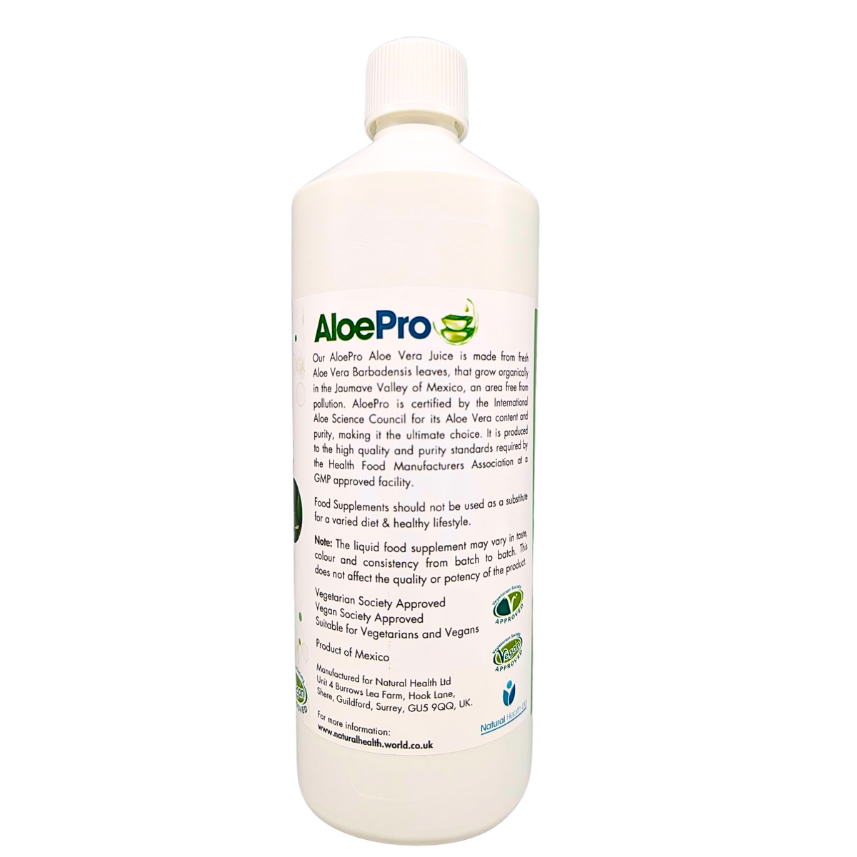 AloePro Aloe Vera Juice 1000ml