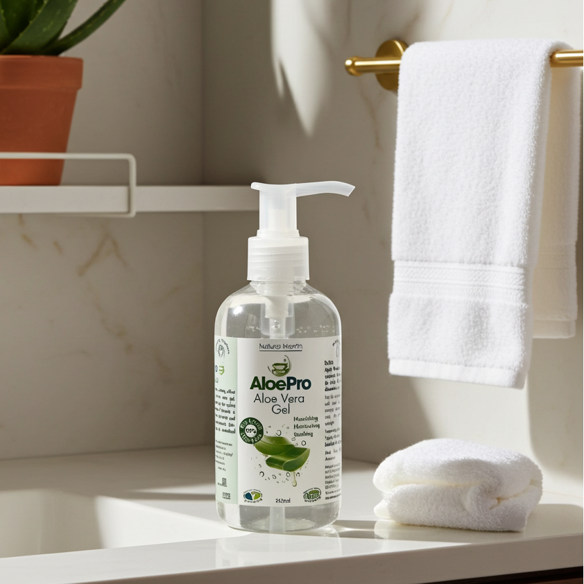 AloePro Natural Soothing Aloe Gel UK 200ml