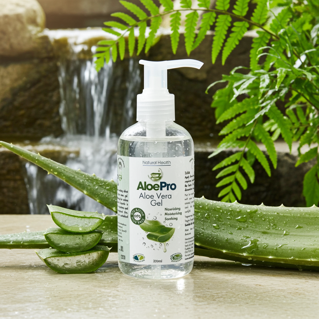 AloePro Natural Soothing Aloe Gel UK 200ml