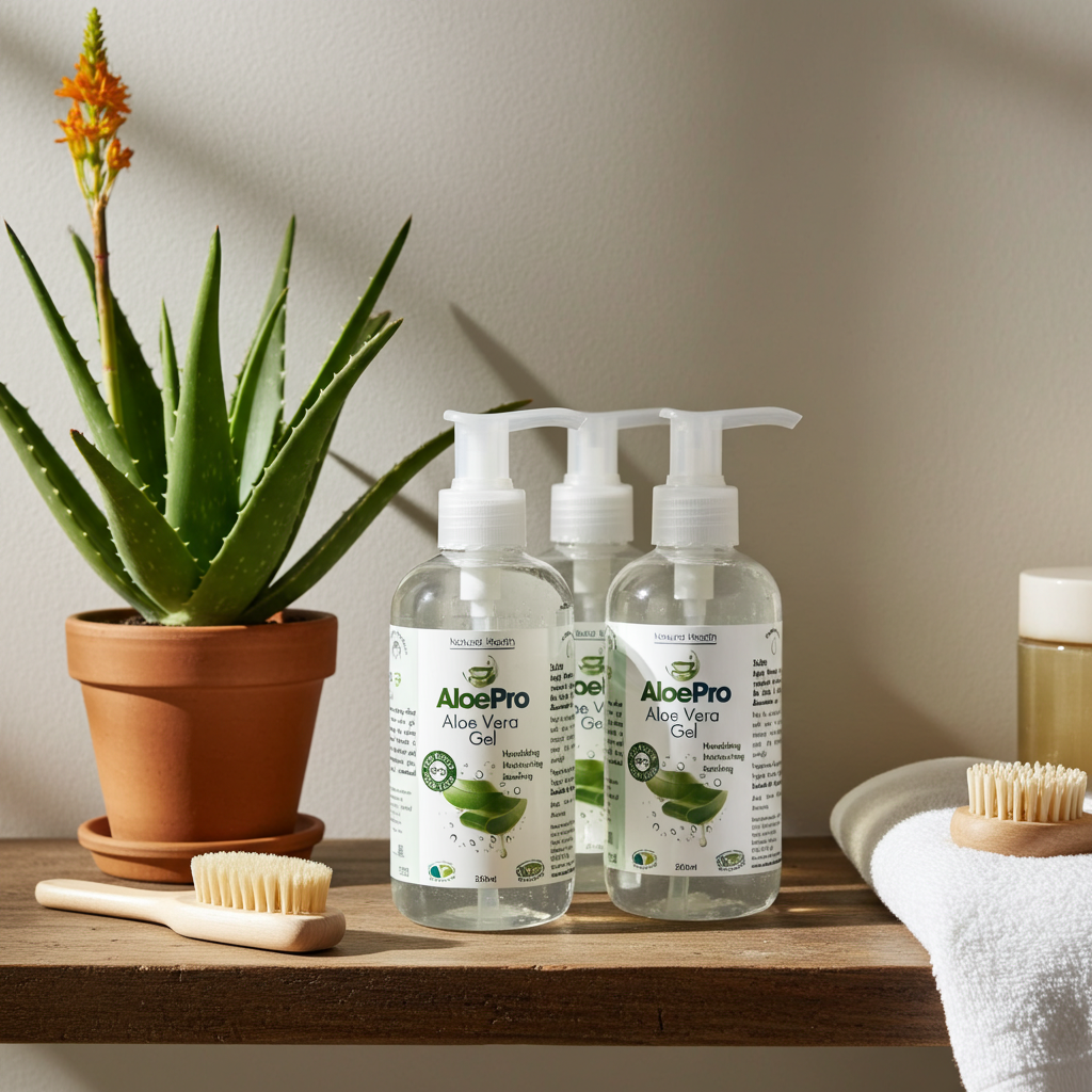 AloePro Aloe Vera Gel 200ml - Triple Pack