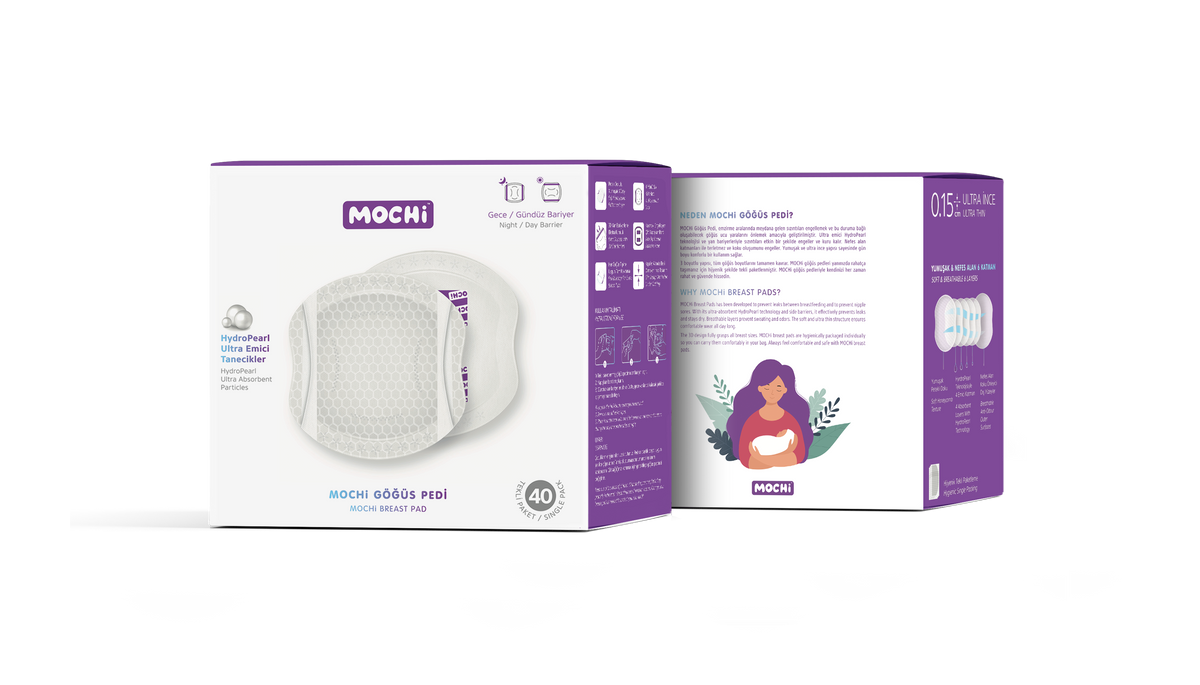 MOCHi Breast Pads – Ultra-Absorbent Day & Night Nursing Pads
