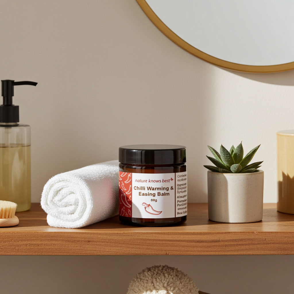 Power Health Chilli Muscle Rub Balm Warming & Easing 60g