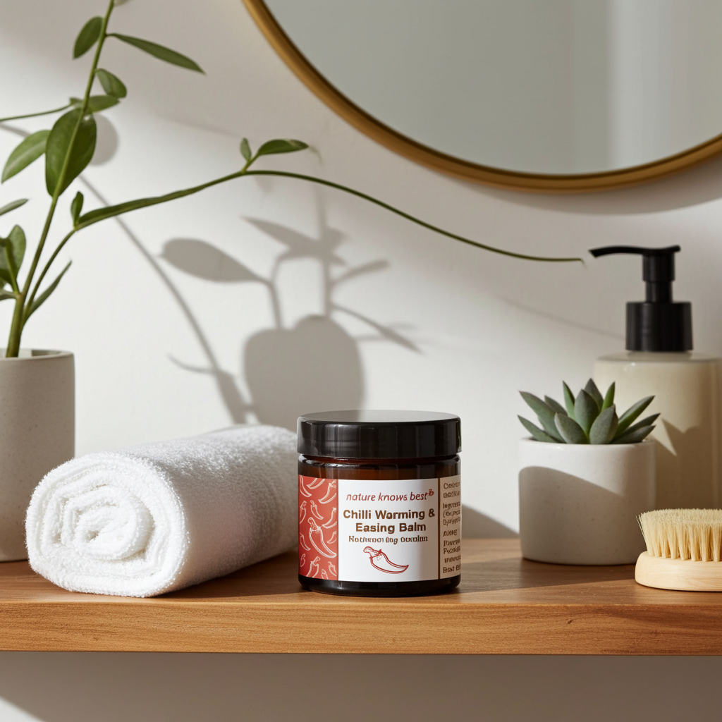 Power Health Chilli Muscle Rub Balm Warming & Easing 60g