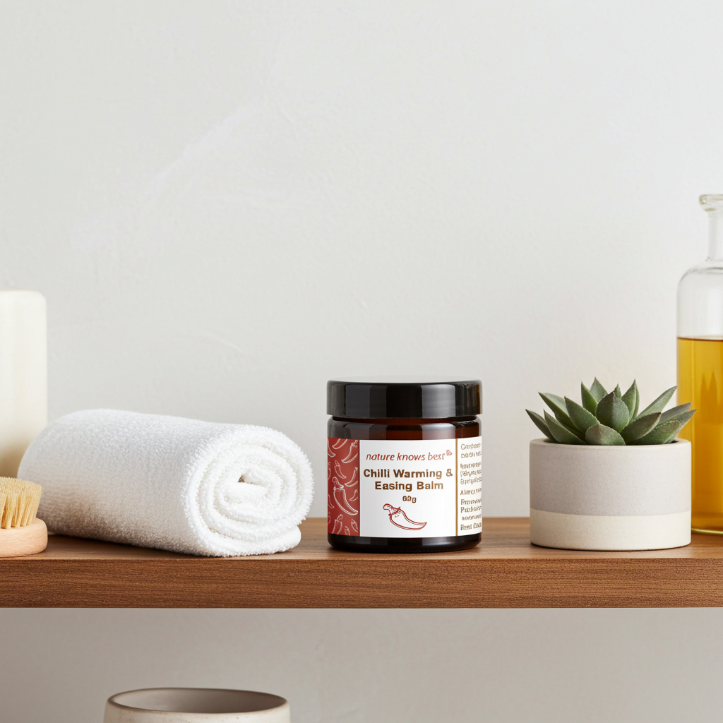 Power Health Chilli Muscle Rub Balm Warming & Easing 60g