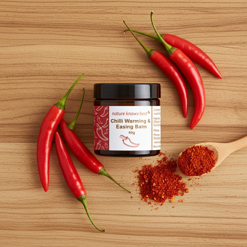 Power Health Chilli Muscle Rub Balm Warming & Easing 60g