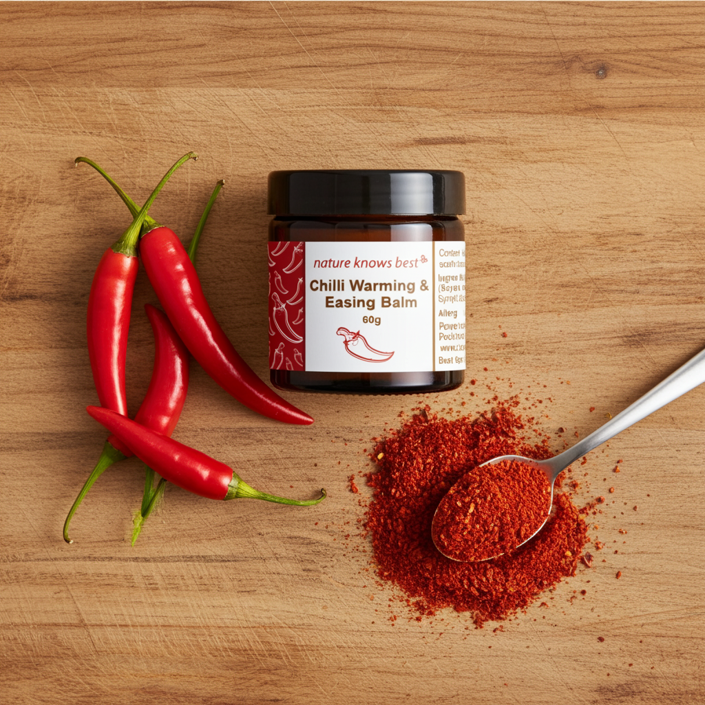 Power Health Chilli Muscle Rub Balm Warming & Easing 60g