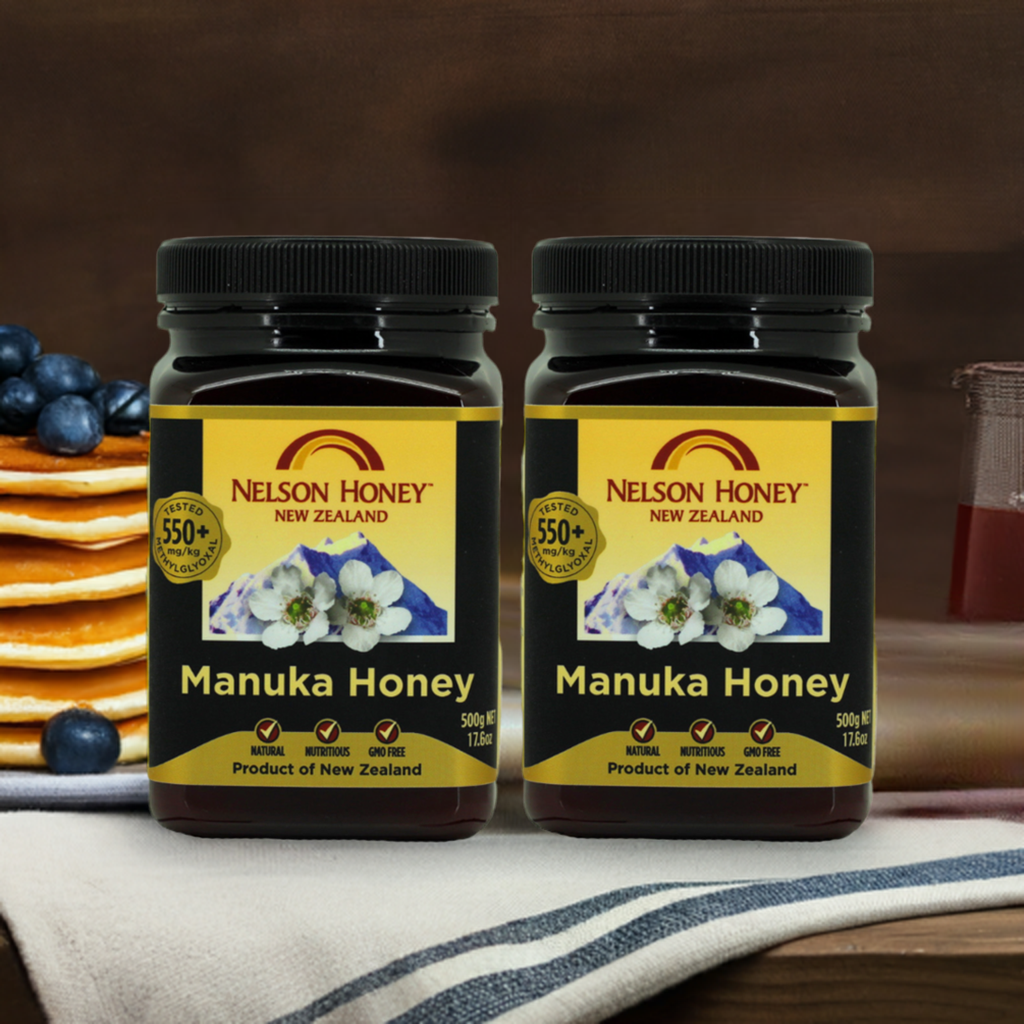 Nelson Manuka Honey MG 550+ - 500g TWIN PACK