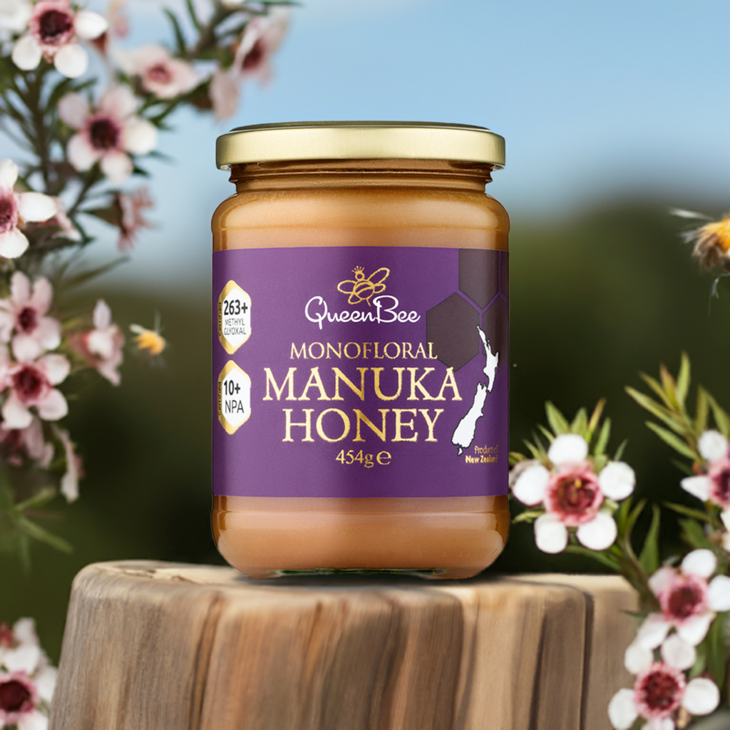 Queen Bee Manuka Honey MG263 - 454g - Triple Pack