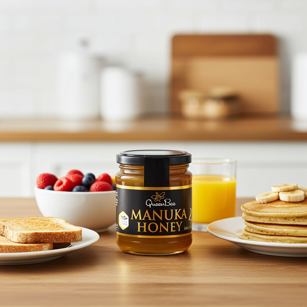 Queen Bee Manuka Honey MG115 - 2 x 340g TWIN PACK