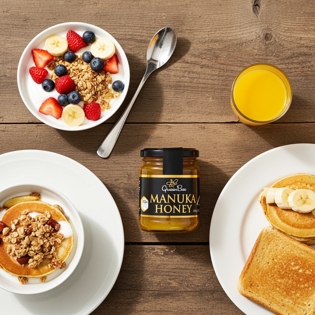 Queen Bee Manuka Honey MG115 - 2 x 340g TWIN PACK