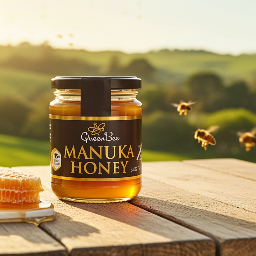 Queen Bee Manuka Honey MG115 - 340g