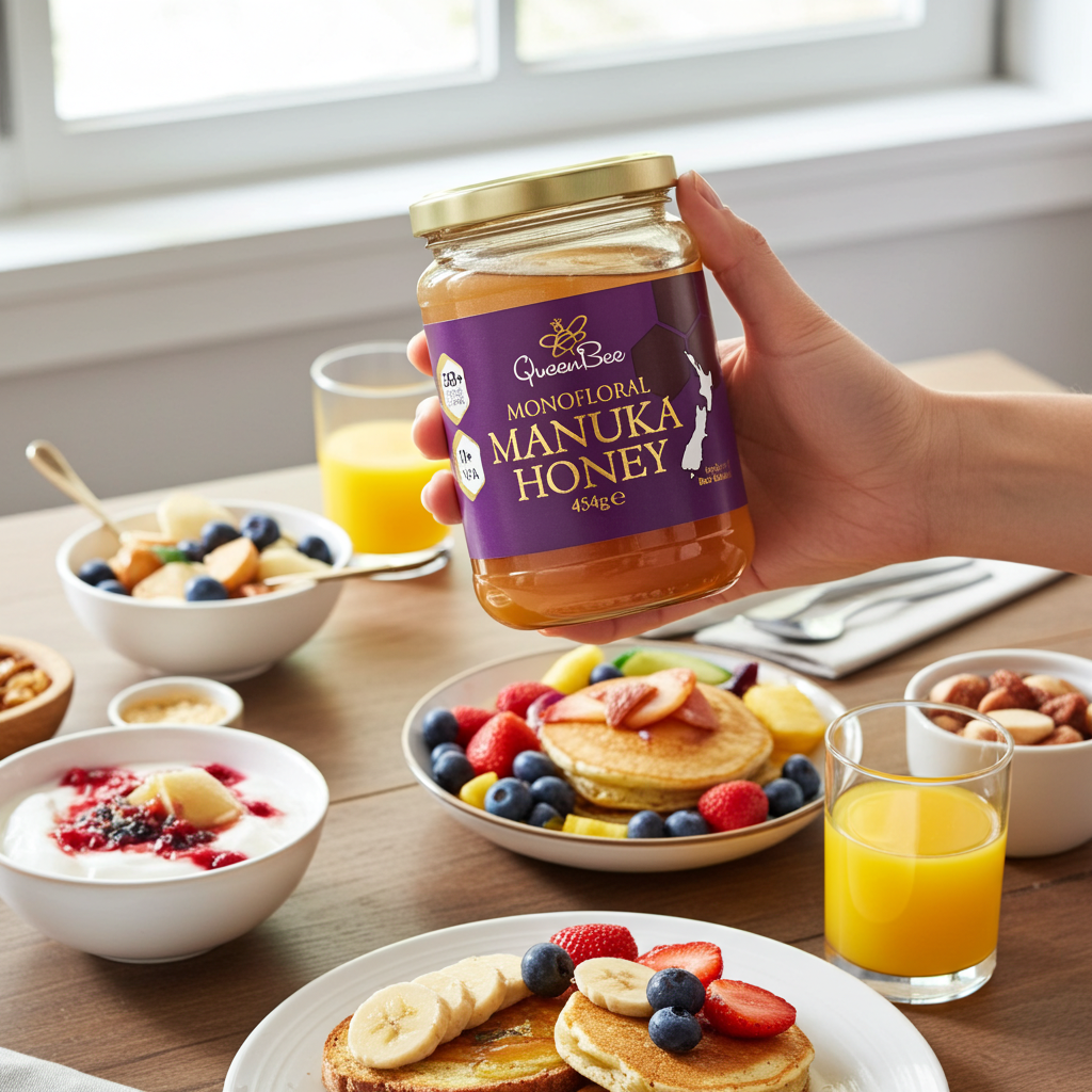 Queen Bee Manuka Honey MG263 - 454g - Triple Pack