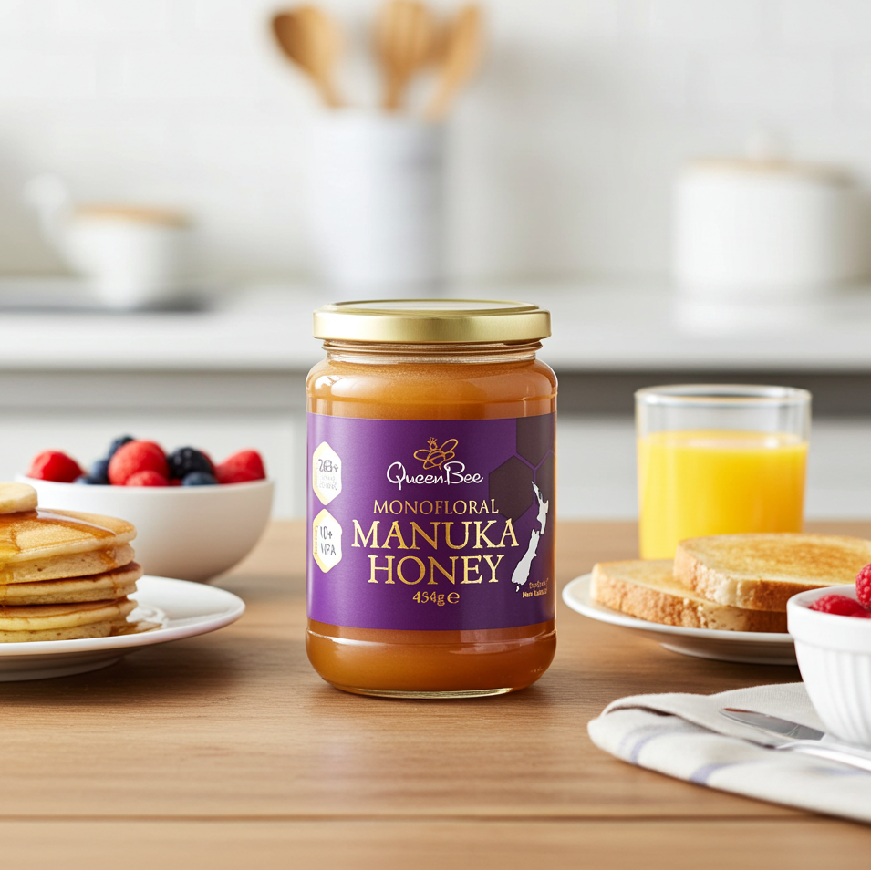 Queen Bee Manuka Honey MG263 - 454g - Triple Pack