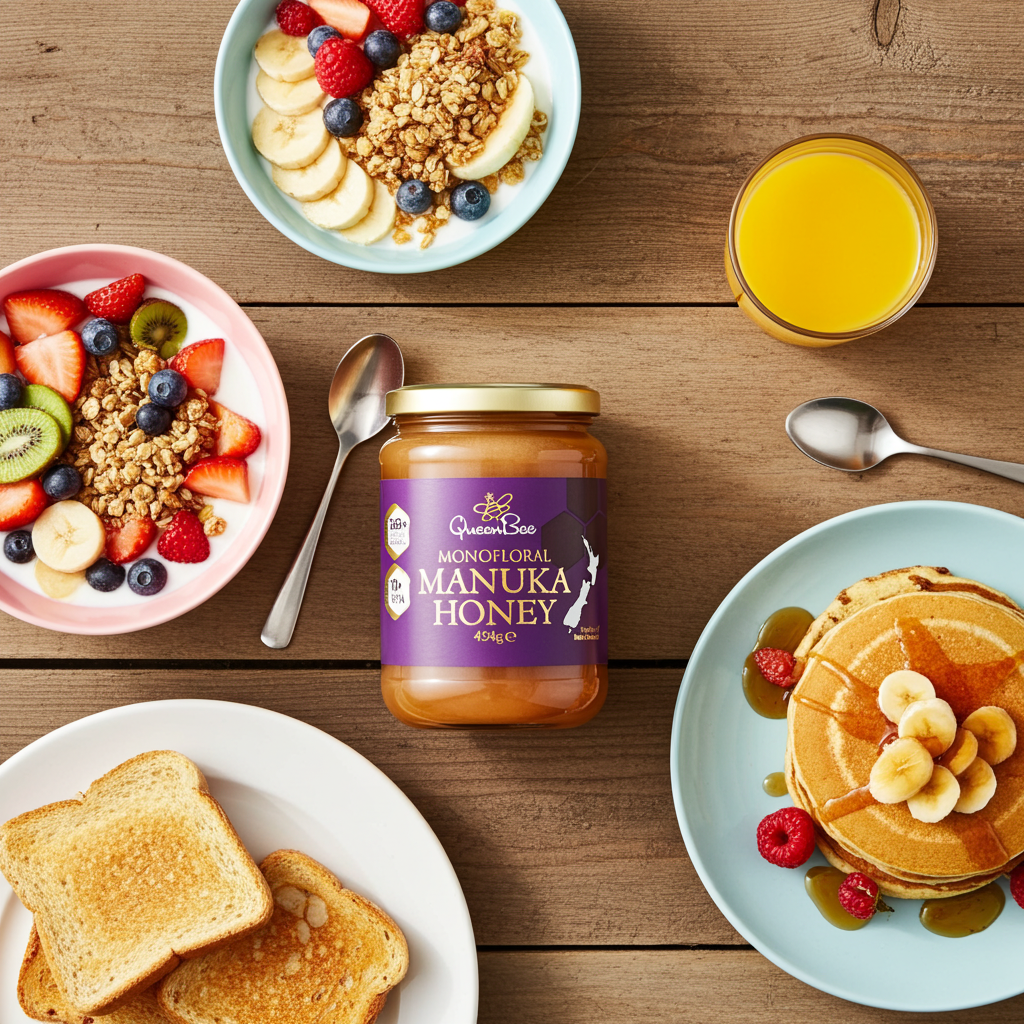 Queen Bee Manuka Honey MG263 - 454g - Triple Pack