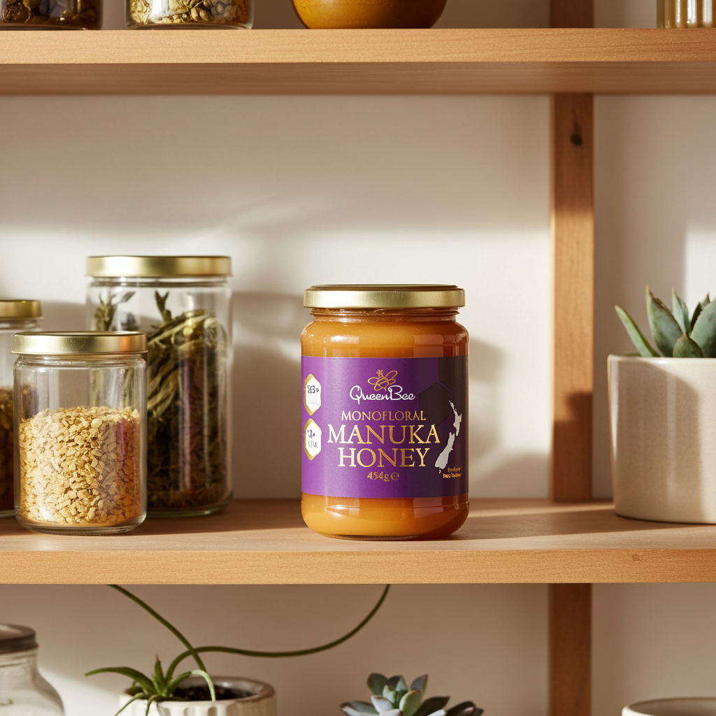 Queen Bee Manuka Honey MG263 - 454g - Triple Pack