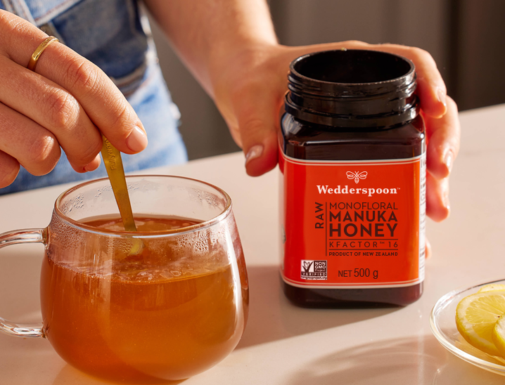 Wedderspoon RAW Manuka Honey KFactor 16+ 500g - Six Pack