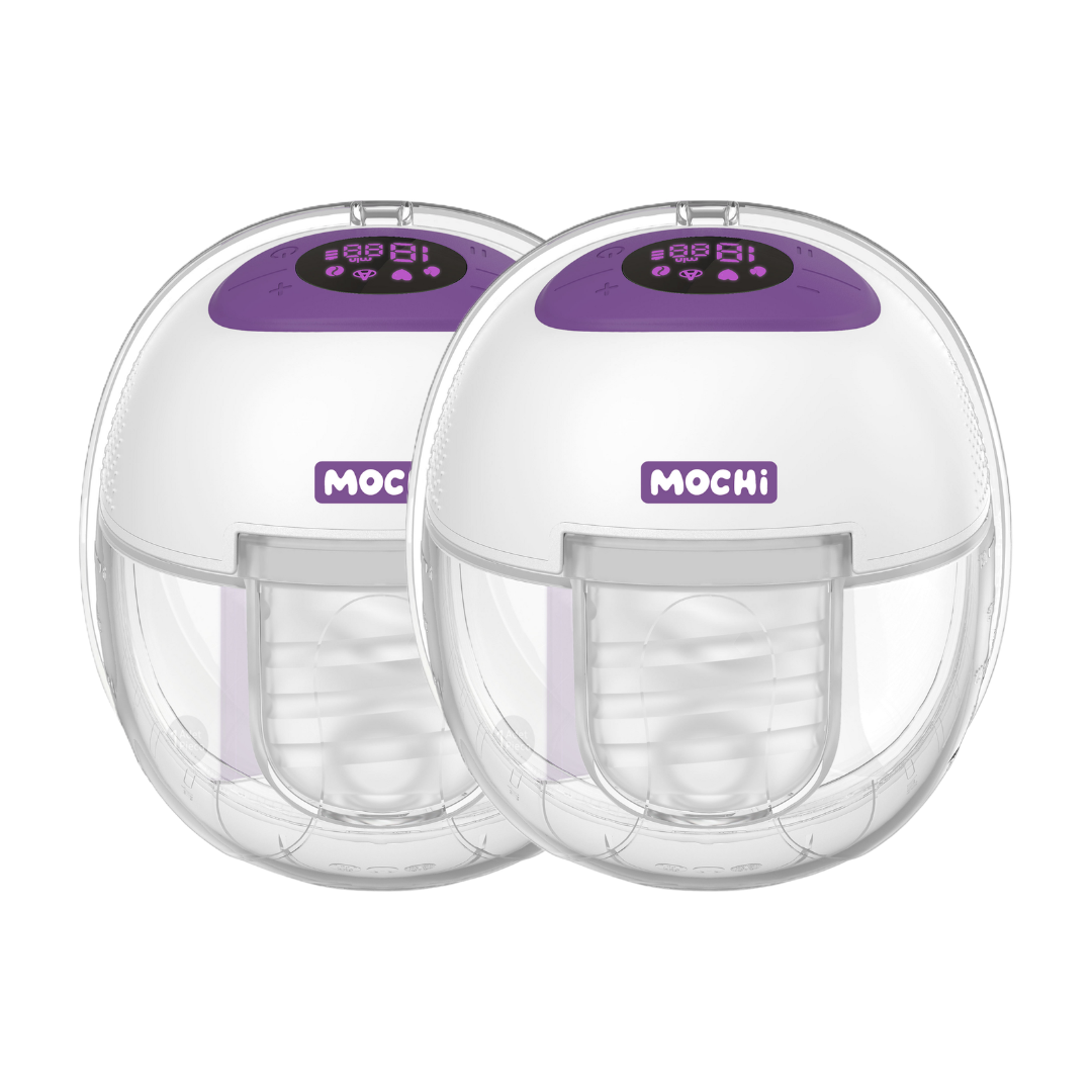 MOCHi Wearable Breast Pump Twin Pack, two pumps side by side