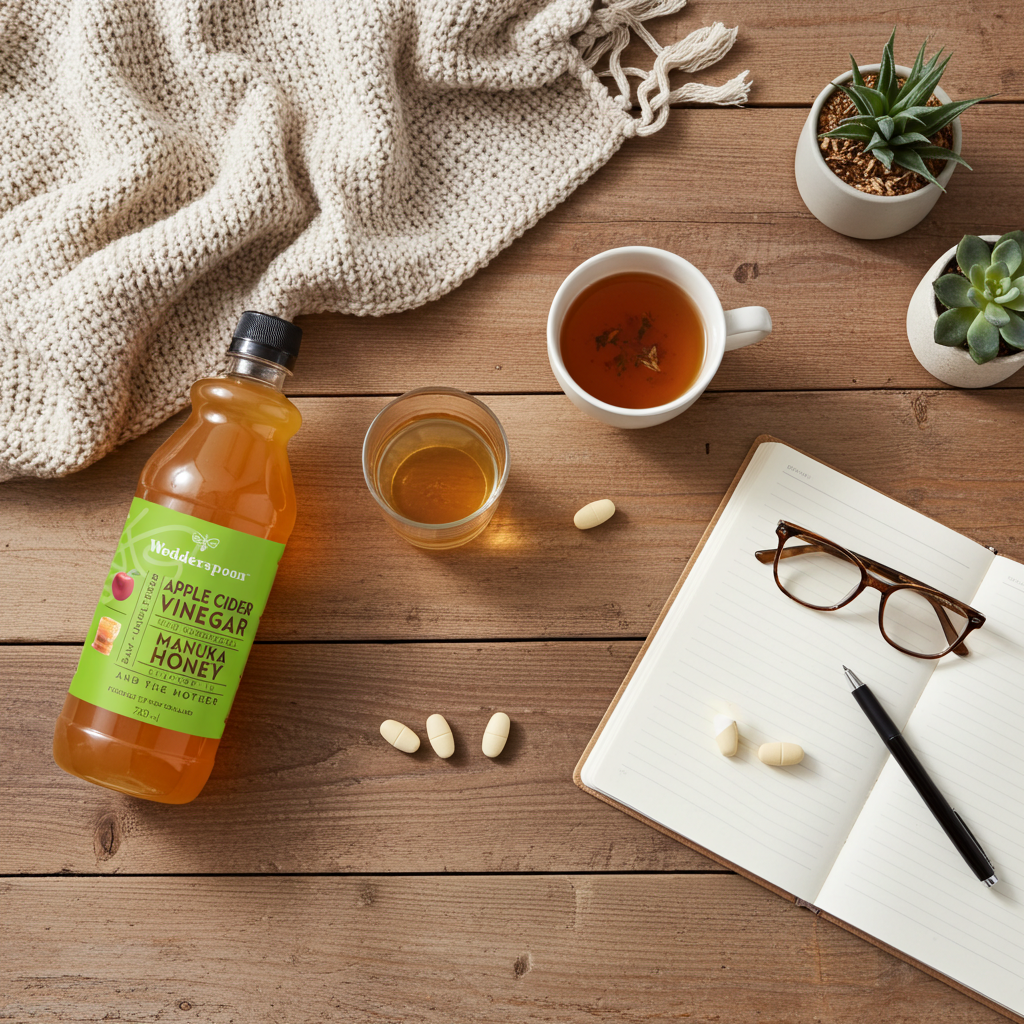 Wedderspoon Apple Cider Vinegar with Manuka Honey 750ml