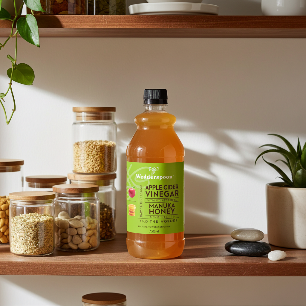 Wedderspoon Apple Cider Vinegar with Manuka Honey 750ml