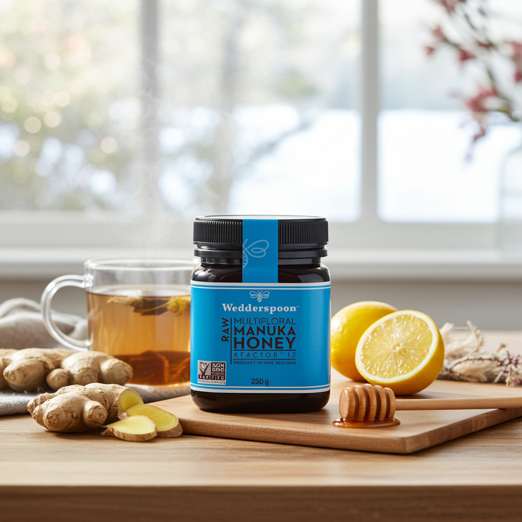 Wedderspoon Raw Manuka Honey 250g KFactor 12