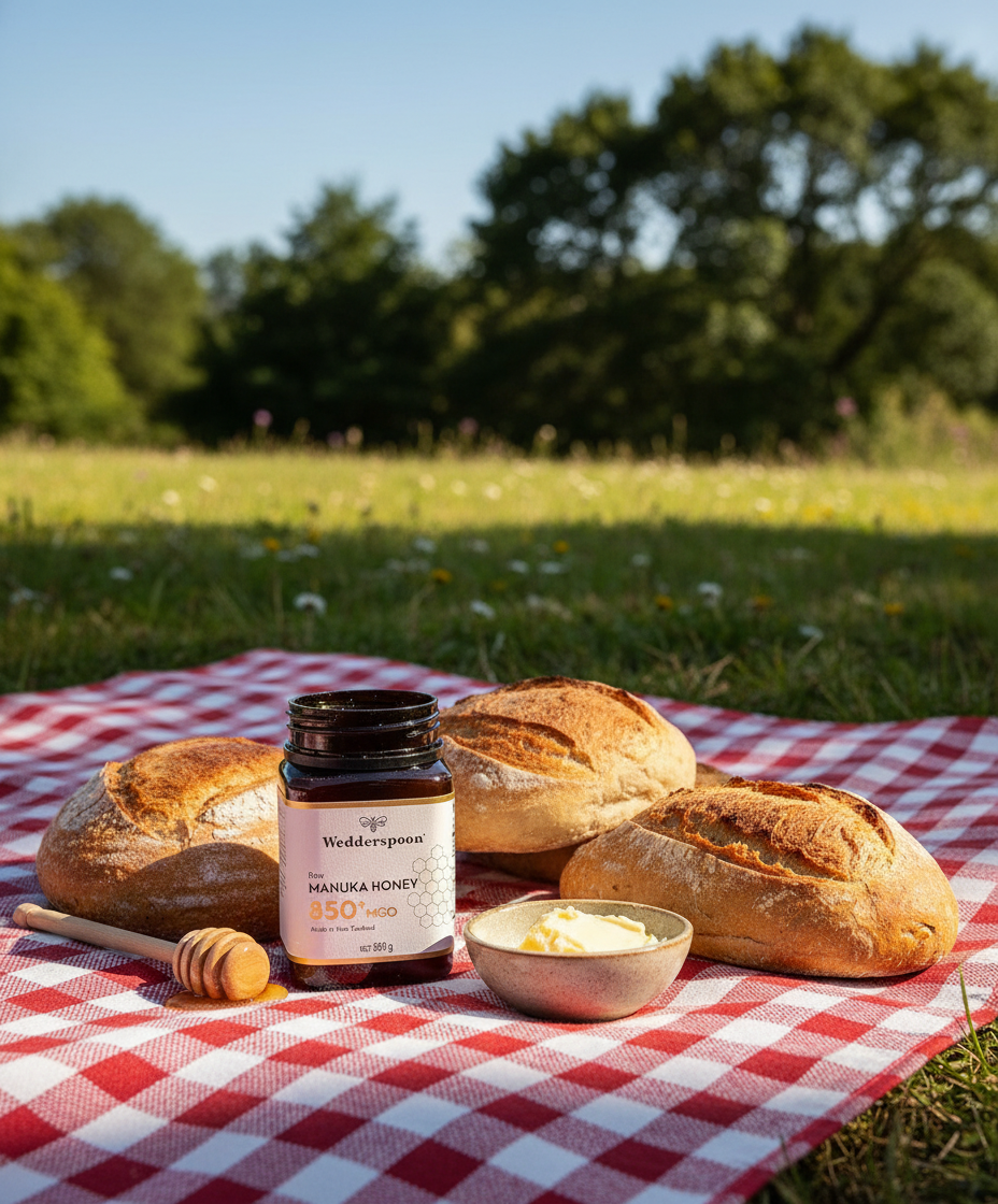 Wedderspoon Raw Manuka Honey 850 MGO (500g) – Pure New Zealand