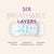 MOCHi breast pads for breastfeeding showing six breathable layers including honeycomb texture and anti-odour surface
