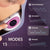 MOCHi wearable breast pump showing digital display with 4 modes and 15 levels for effective nursing