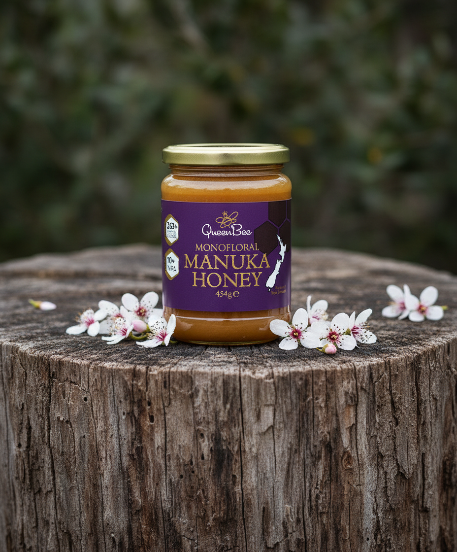 Queen Bee Manuka Honey MG263 - 454g