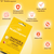 Wedderspoon Manuka honey drops lemon throat lozenges yellow pouch shows lemon slice and icons for immune and antibacterial benefits