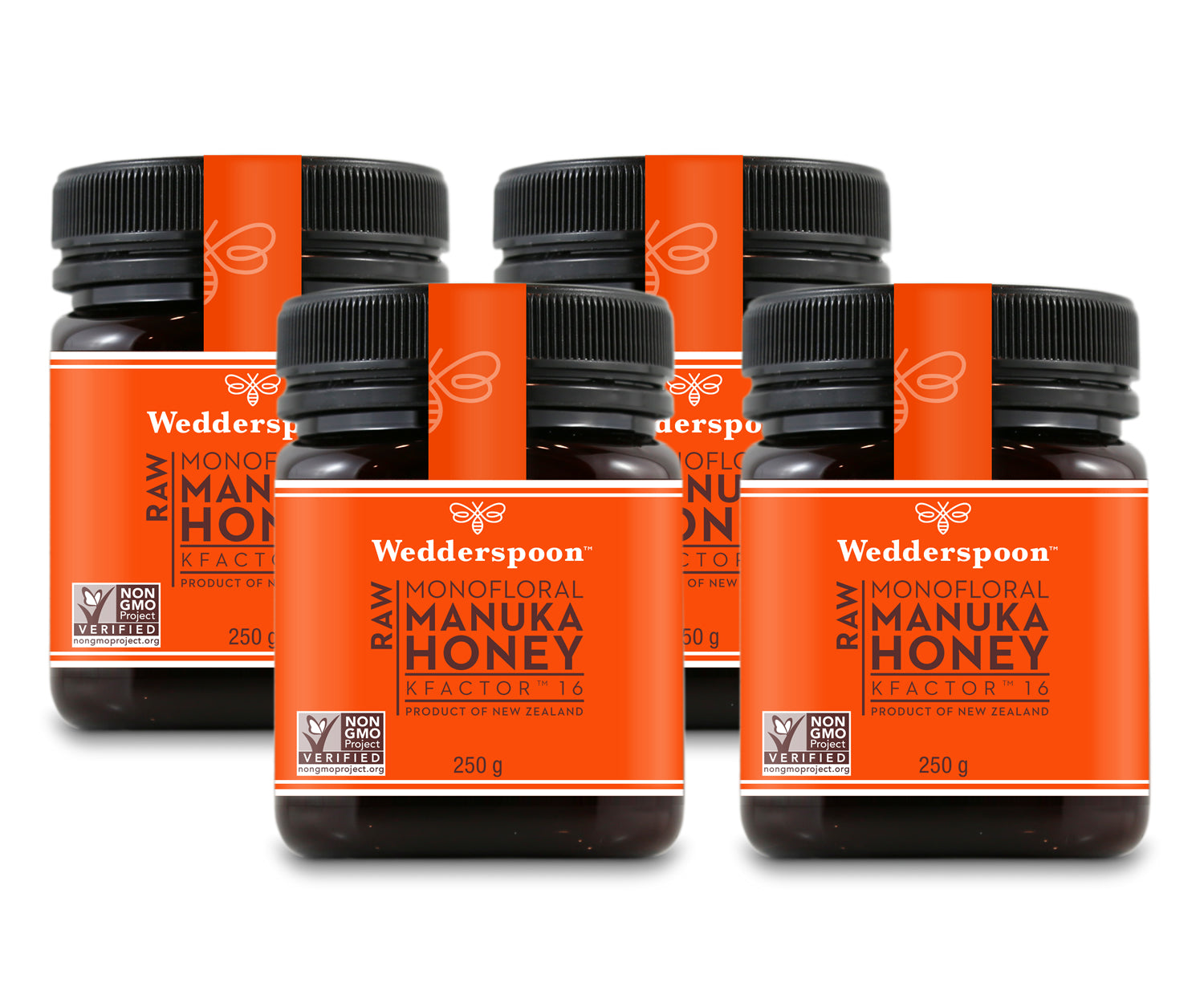 Wedderspoon RAW Manuka Honey KFactor 16+