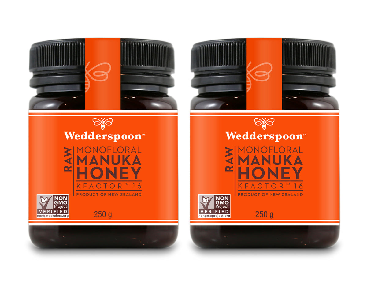 Wedderspoon RAW Manuka Honey KFactor 16+