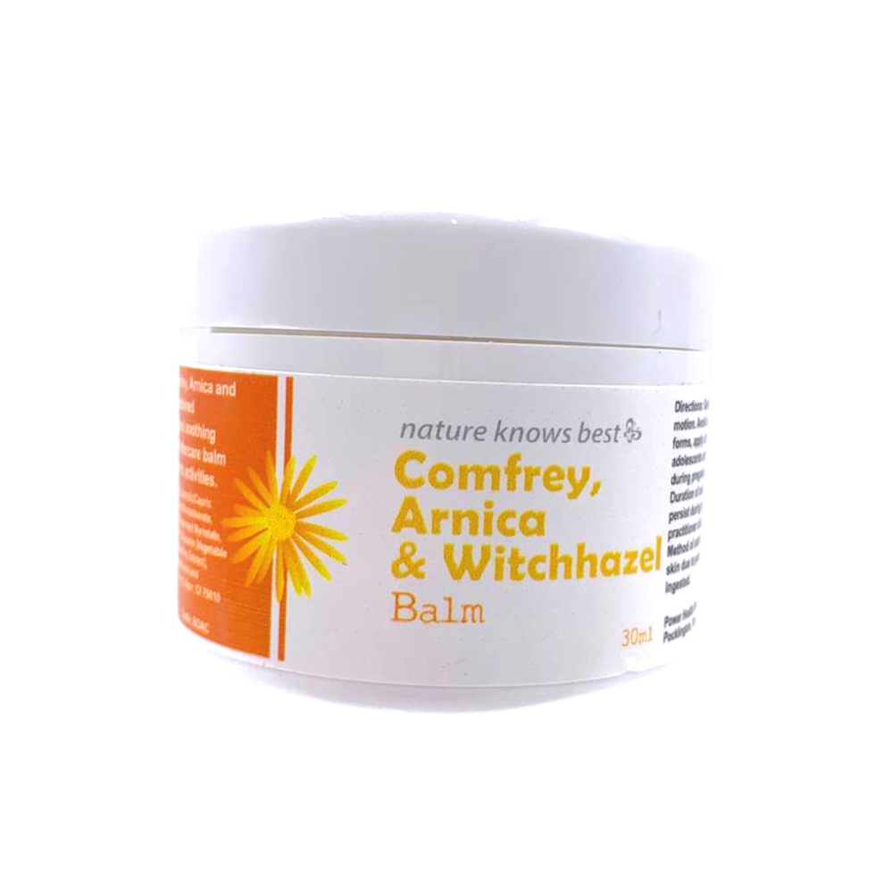 Nature Knows Best Comfrey, Arnica &amp; Witchhazel Balm Front