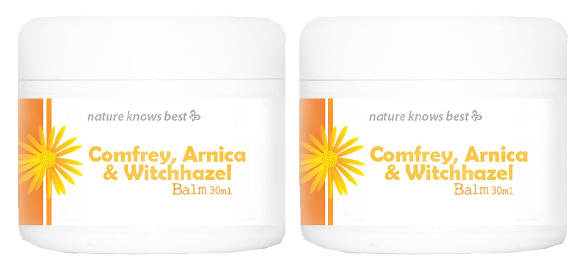 Power Health Comfrey, Arnica &amp;amp; Witch Hazel Balm - 2 x 30ml  tub TWIN PARK